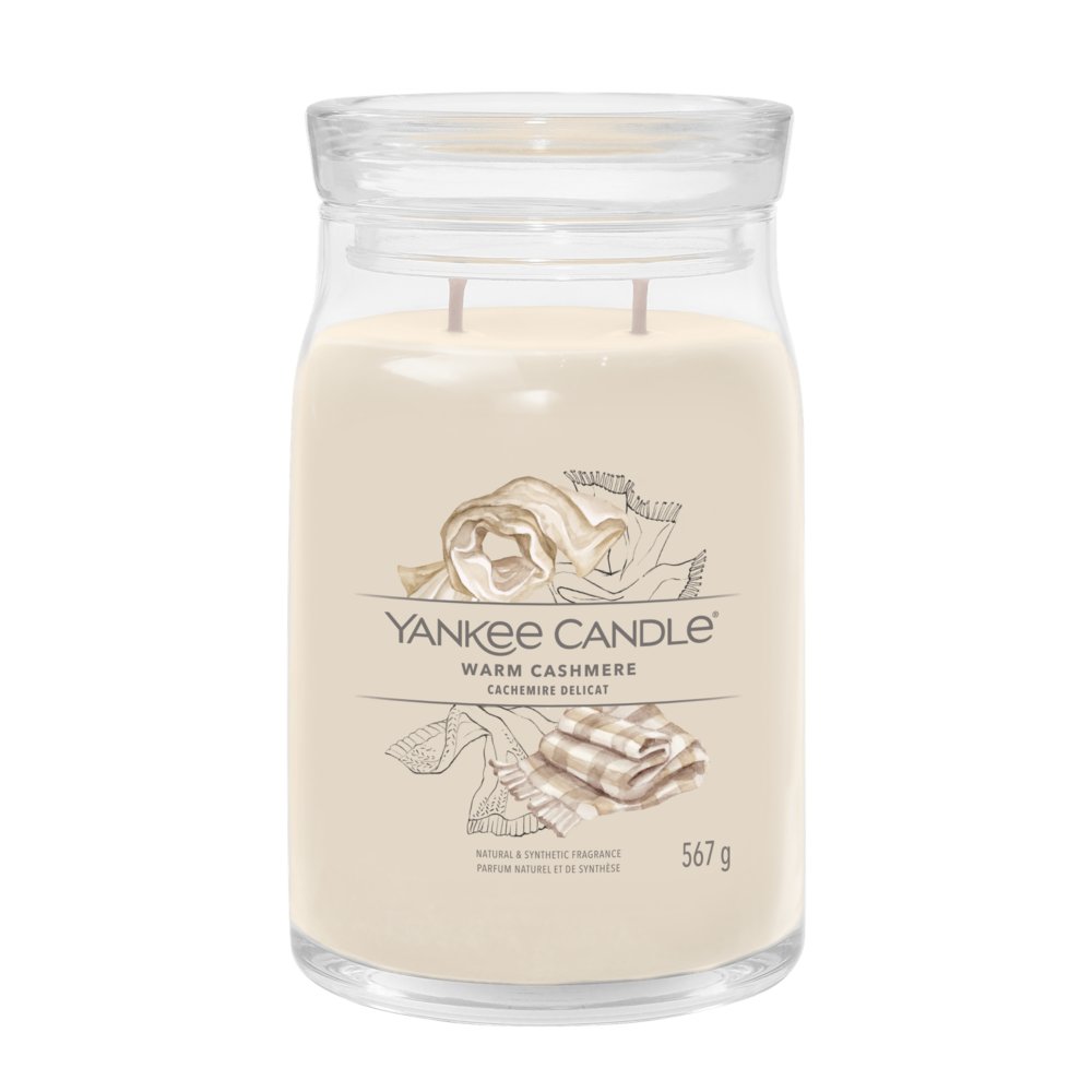 Warm Cashmere Signature Large Jar Candle Signature Large Jar Candles